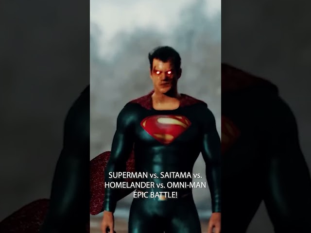 Saitama Kills Omni-Man and Superman  #shorts