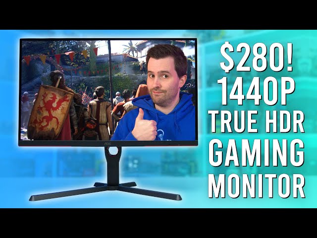 The Best Budget HDR Monitor - AOC Q27G3XMN Review
