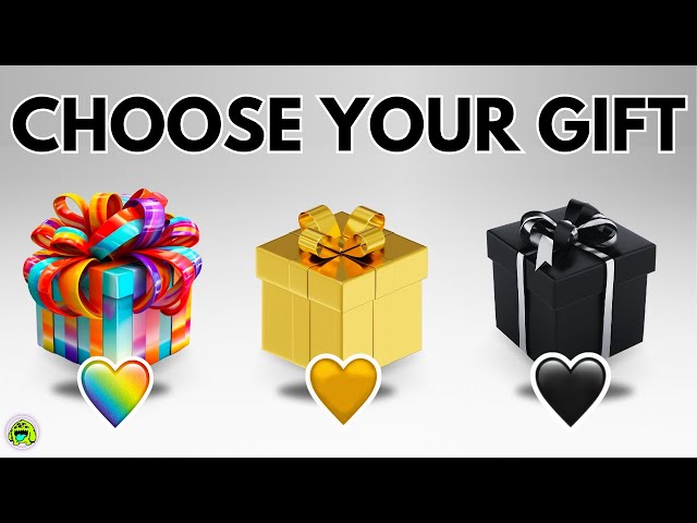 Choose Your Gift! Rainbow, Gold or Black 🌈⚱️🖤