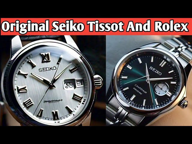Original Seiko Tissot And Rolex | Niaziwatch.pk