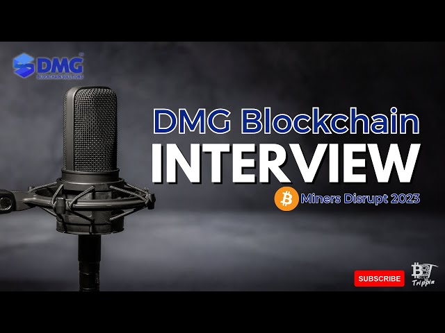 DMG Blockchain Interview @ Miners Disrupt 2023