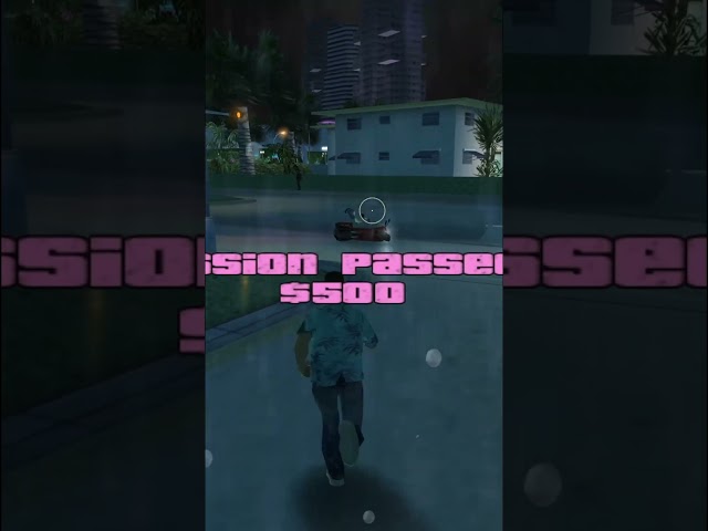 When you've given up on a mission, but get very lucky - GTA Vice City