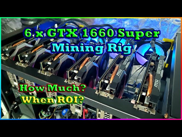 GTX 1660 Super Mining Rig ROI?!? How Long? | 11/29/2020