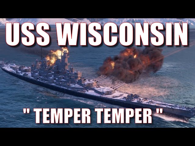USS Wisconsin Iowa Class Battleship World of Warships Wows BB-64 Guide