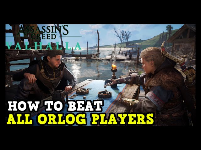 How to Beat all the Orlog Players Gameplay in Assassin's Creed Valhalla (Orlog Champion Trophy)
