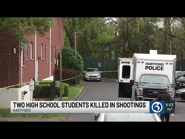 Two high school students killed in shooting, Hartford police say