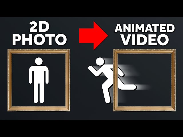 How to make an ANIMATED VIDEO from a PHOTO