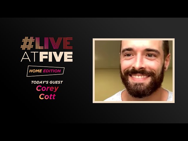 Broadway.com #LiveatFive: Home Edition with Corey Cott of FILTHY RICH