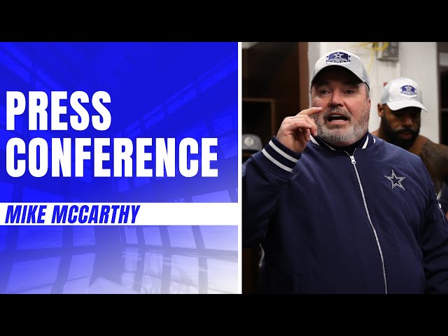 Head Coach Mike McCarthy Press Conference 1-8-24 | #GBvsDAL | Dallas Cowboys 2023
