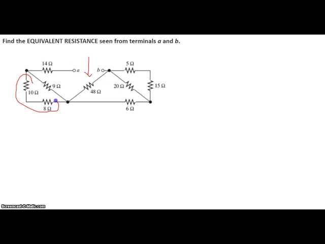 Examples: Equivalent Resistance & its application in circuit Analysis