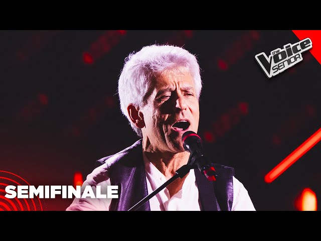 Marcello canta “Desperado” degli Eagles | The Voice Senior 4 | Semifinale