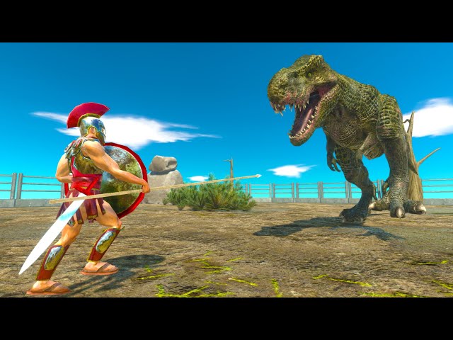 T - Rex vs All Units Battle - Animal Revolt Battle Simulator