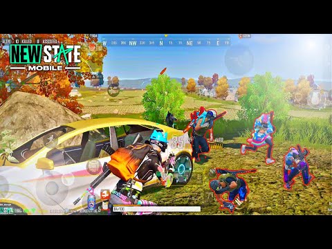 OMG😱Most Aggressive gameplay in Troi Extreme Mode🔥PUBG NEW STATE