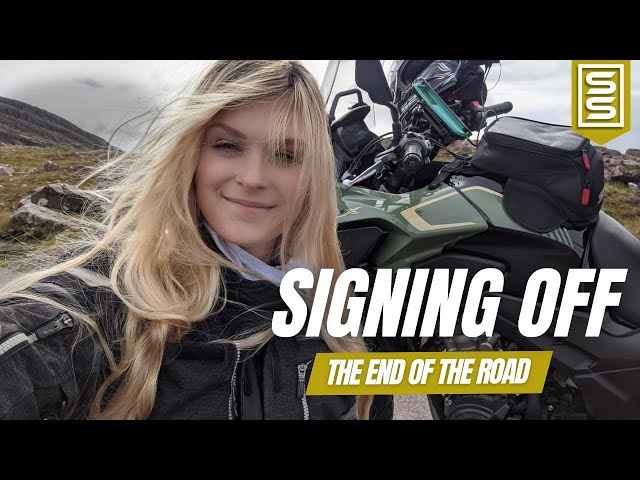 Signing off - journey to the end of the road!