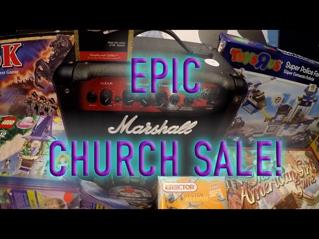 MUSIC TO MY EARS AT THIS EPIC CHURCH SALE! HUGE PROFITS! #ebay  #reseller #toys #vintage #flipping