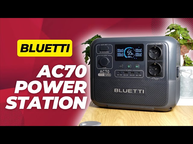 Energieunabhängigkeit: Bluetti AC70 Powerstation für Notfälle und Abenteuer - Moschuss