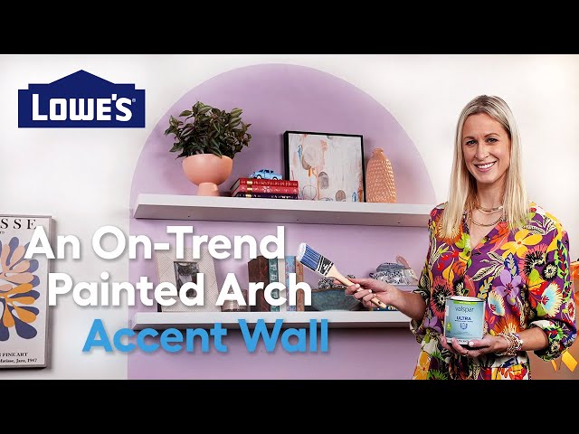 A DIY Accent Wall Project to Add a Curve to Your Space | Showroom Steals Season 2, Episode 2