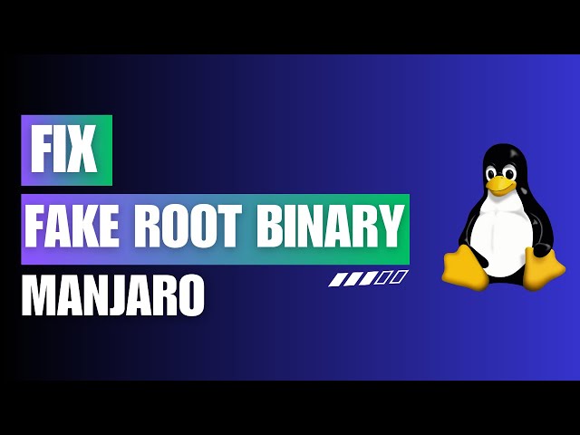 How to Install Base-Devel Package on Manjaro | Fix Fake Root Binary Error on Manjaro Linux