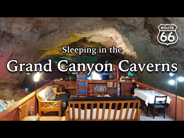 We Slept in the Grand Canyon Caverns