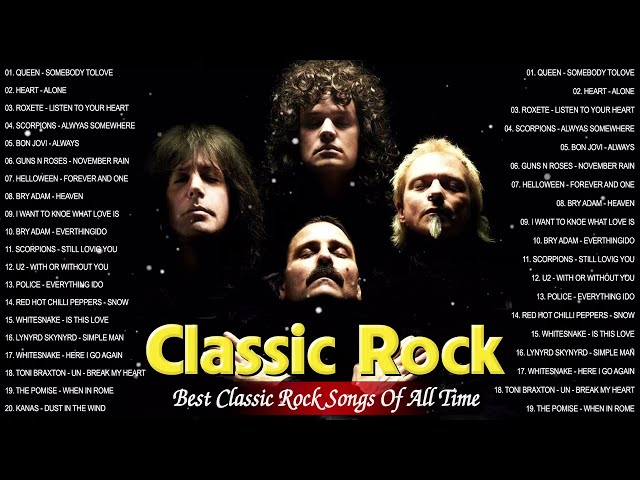 Rock Classico Internacional - 100 Melhores Musicas de Rock de Todos Os Tempos