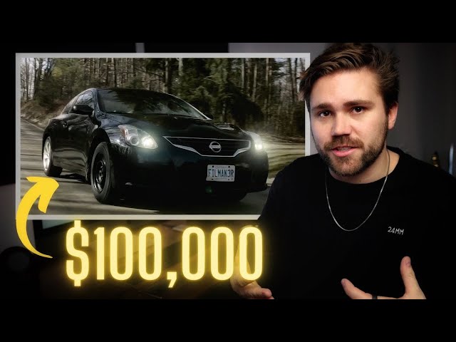 How I made $100K Shooting a Car Commercial