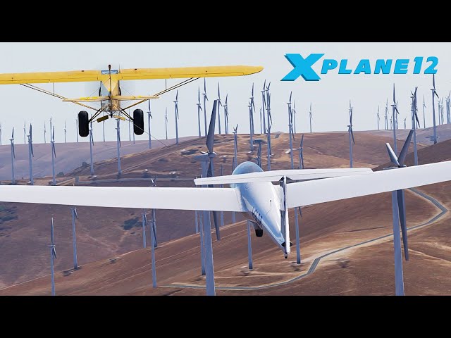 Gliding Around Mountain Valley Airport (L94) | X-Plane 12