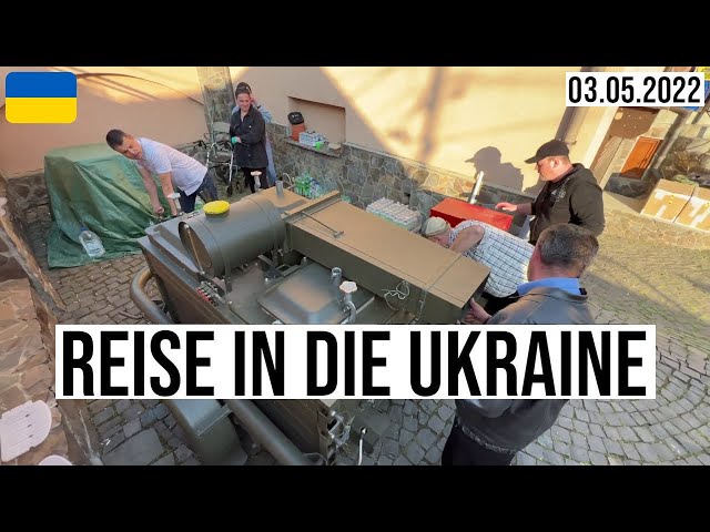03.05.2022 #Mukacheve Onkel Jürgen hilft der #Ukraine mit seiner #Feldküche