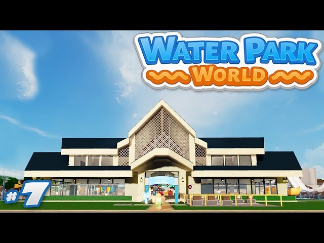 Water Park World #7 - BEST WATERSLIDE PARK (Roblox Water Park World)