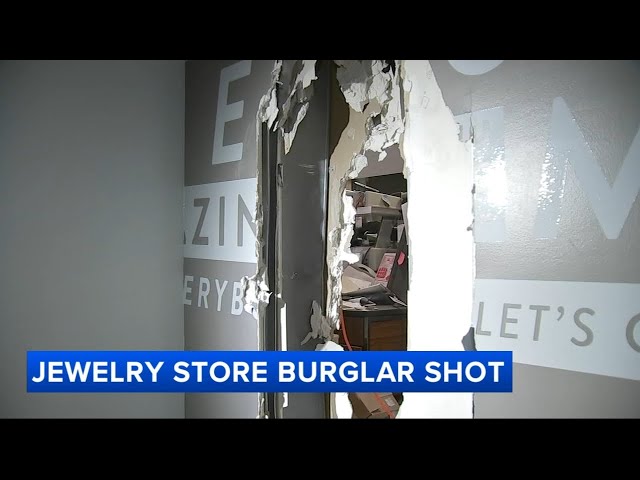 Burglars cut holes in 2 Horsham Twp. stores to get in jewelry shop; 1 suspect shot