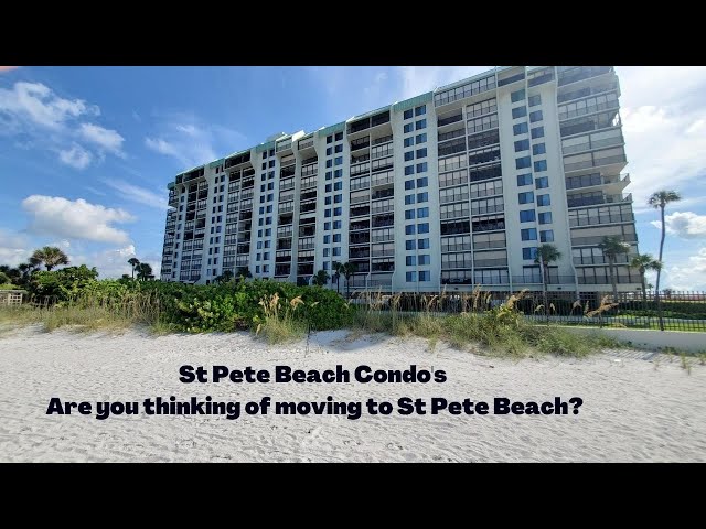 St Pete Beach condos for sale