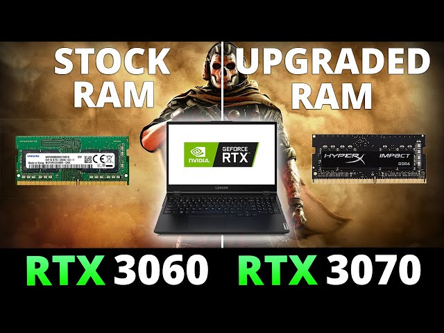 Lenovo Legion 5 Stock RAM vs Upgraded RAM - RTX 3060 vs RTX 3070 - 13 Games 1080p and 1440p