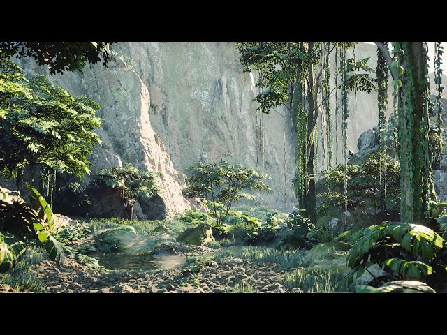 Nanite & Lumen are INSANE! on a Tropical Hillside - Unreal Engine 5
