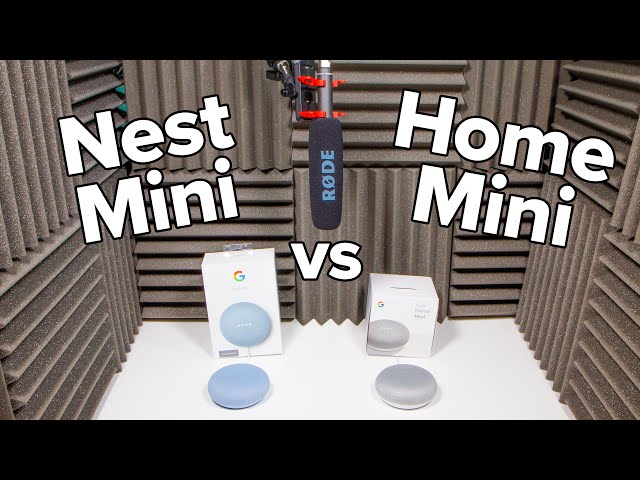 AUDIO COMPARISON: Google Nest Mini vs. Google Home Mini - Which sounds better in your smart home?