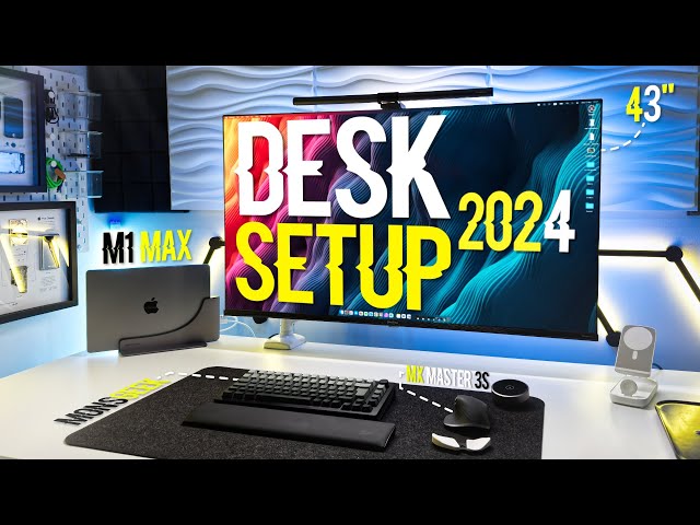 Next Level MacBook Desk Setup Update 2024!