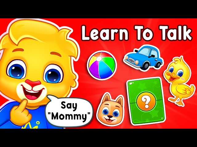 Baby Learning First Words | Learn to Talk For Babies | Toddler Videos & Songs With Lucas & Friends