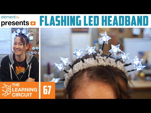 555 Timer Project | Flashing LED Headband - The Learning Circuit