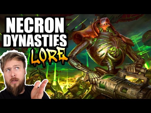 Every Necron Faction Explained | Warhammer 40k Lore