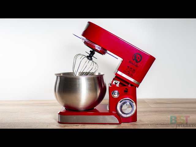 BIWHALE 6.5 Quart Tilt Head Stand Mixer - Unboxing & Testing | Bread Dough and Whipped Cream