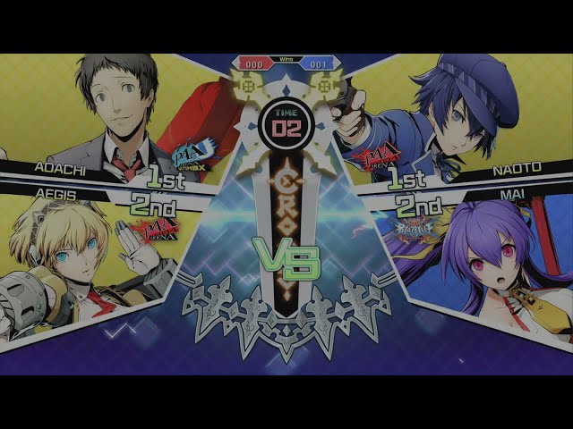 BLAZBLUE CROSS TAG BATTLE Casaul match trying get some matches in.