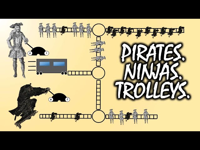 Pirates vs. Ninjas Trolley Problem: A Game Theory Puzzle