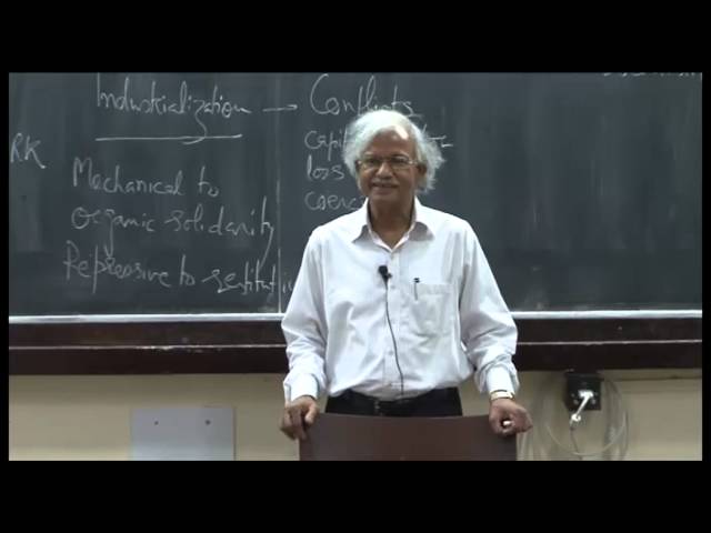 Mod-01 Lec-11 Sociology of work-I: Need for work