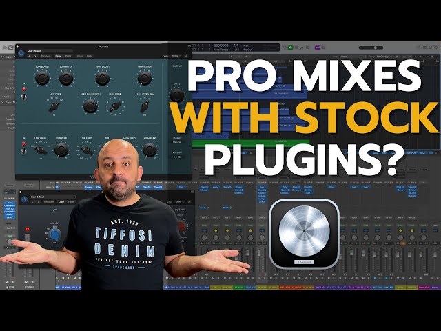 Pro Mixes with Stock Plugins in Logic Pro X?🔥Download the Mix Session🔥