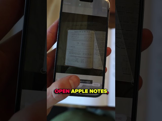 Did you know Apple Notes could do this?