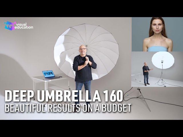 Deep Umbrella 160: Beautiful Results on a Budget | Studio Lighting Essentials