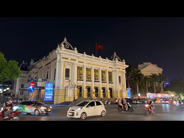 Vietnam Exploring Hanoi Friday Evening (April 19, 2024)