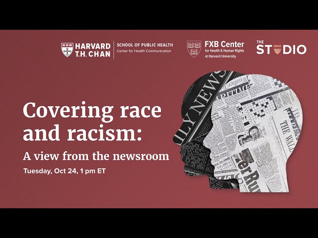 Covering race and racism: A view from the newsroom
