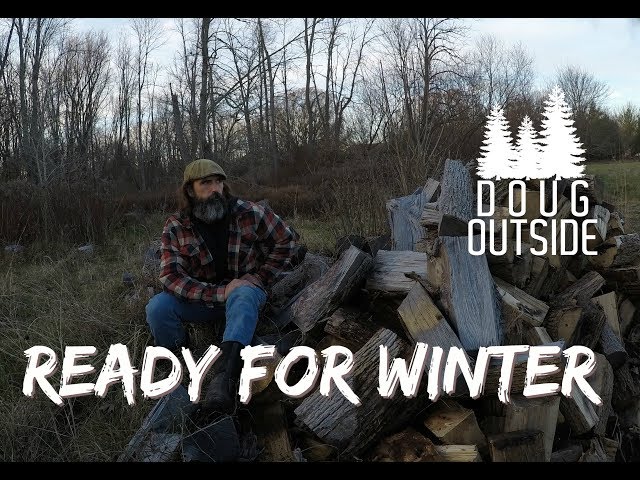 Getting the Homestead Ready For Winter -Firewood,Freezer,Chimney and Garden