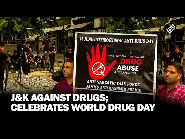 J&K against drugs; Anti-Narcotics Task Force celebrates International Day against Drug Abuse