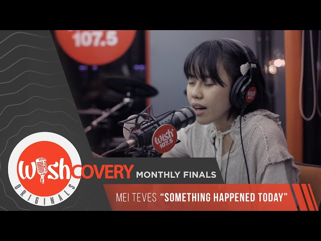 Mei Teves performs "Something Happened Today" LIVE on Wish 107.5 Bus