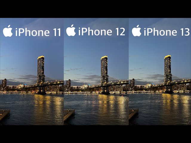 iPhone 13 vs iPhone 12 vs iPhone 11 | Camera Test